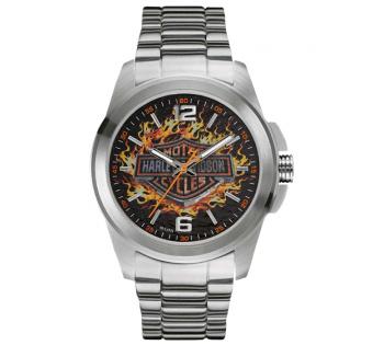 Harley Davidson 76A147 men\'s watch, steel bracelet