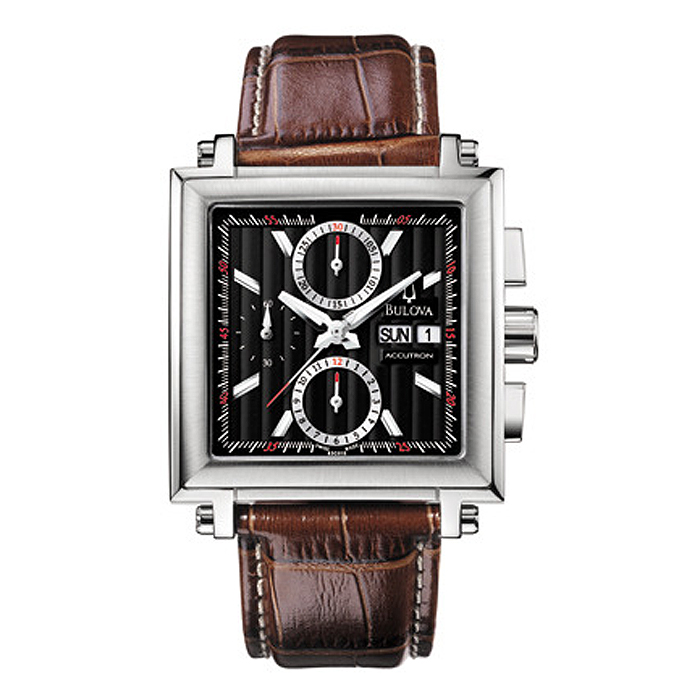 Bulova 63C013 ACCUTRON AUTOMATIK Chronographen Herrenuhr