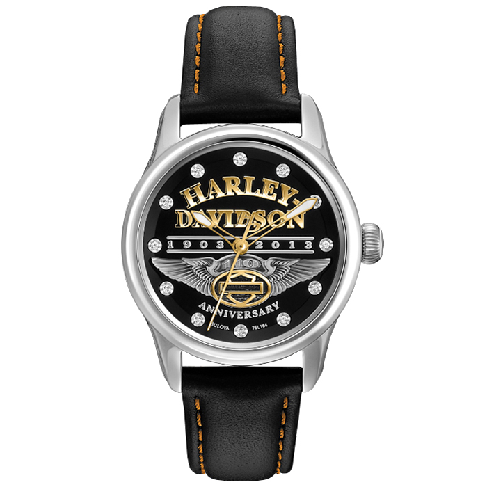 Harley Davidson 76L164 Damenuhr 110th Anniversary