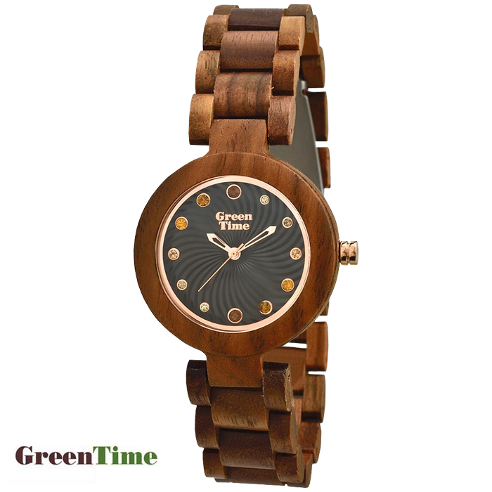 GreenTime ZW054A women's watch in wood