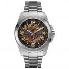 Harley Davidson 76A147 men's watch, steel bracelet
