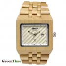 GreenTime ZW004B Herrenuhr aus Holz