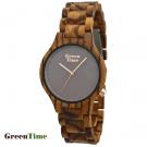 GreenTime ZW061C MINIMAL women's watch in wood