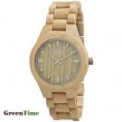 GreenTime ZW065A unisex watch in wood