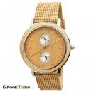 GreenTime ZW086D VEGAN orologio da uomo in legno