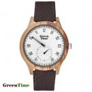 GreenTime ZW096B VEGAN orologio da uomo in legno