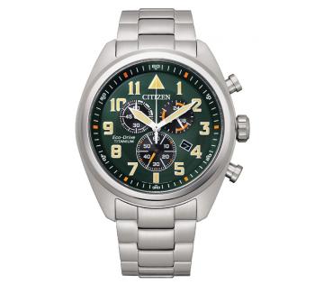 Citizen AT2480-81X SUPERTITANIUM CRONO 2480 uomo Eco Drive