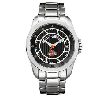 Harley Davidson 76B150 men\'s watch, steel bracelet