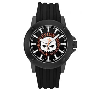 Harley Davidson 78A115 men\'s watch with rubber strap