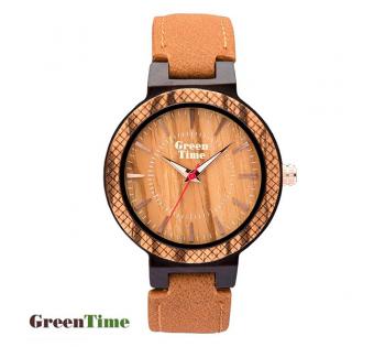 GreenTime ZW112B VEGAN FREETIME SPLIT orologio da donna in legno