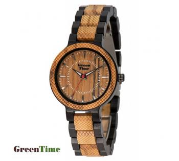 GreenTime ZW128B BASIC women\'s watch in wood