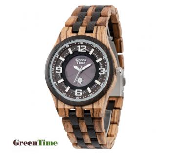 GreenTime ZW142C SOLAR men\'s watch in wood